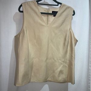 Ann Taylor Cream Blouse - Size 16